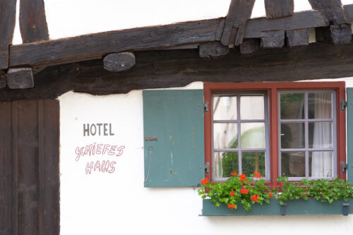 Hotel „Schiefes Haus“ in der Ulmer Altstadt